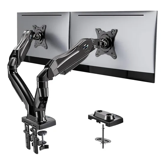 Brazo Monitor Doble De Dos Pantallas Huanuo 13 A 30 Pulgadas