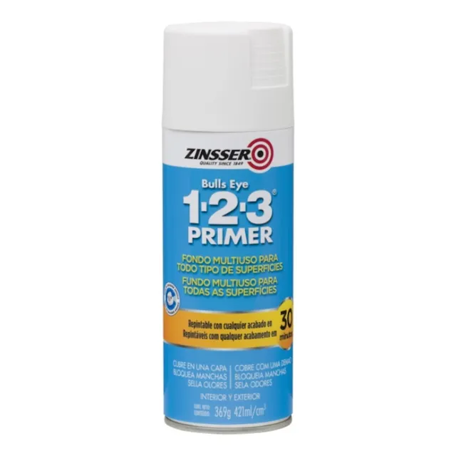 Aerosol 123 Primer Zinsser Imprimante Multiuso Rust Oleum