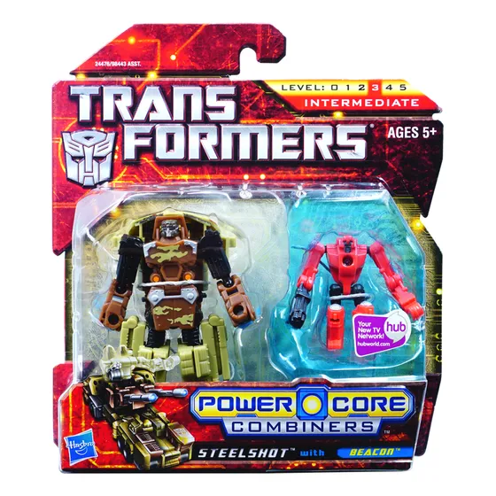 Transformers Power Core Combiners Steelshot & Beacon 2010