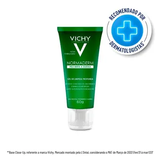 Gel De Limpeza Facial Profunda Normaderm 60g Vichy Gel De Limpeza Facial Profunda Normaderm 60g Vichy