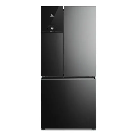 Geladeira Electrolux Multidoor Efficient com AutoSense e Inverter 590 L Black Inox Look IM8B