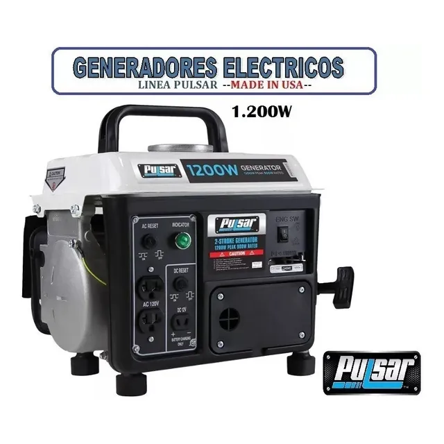 Planta Eléctrica 1200 Watts Generador - Envío Gratis