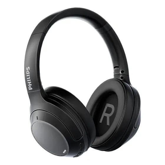 Audífonos Inalámbrico de Diademas Philips Tah2020 Bluetooth V5.4 Auriculares Headset Con Microfono gamer Bajo Retardo AI Cancelación, Con Cable de Audio 3.5mm Conexión Caleada, Larga Duración de 50H