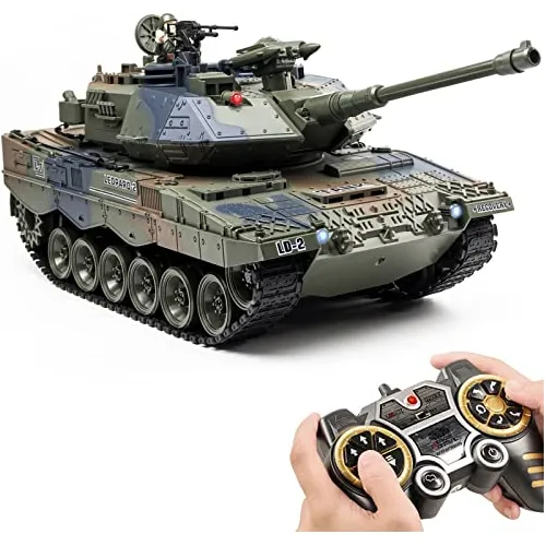 Tanques Rc, Escala 1:18, Ejército De Leopardo Alemán,...