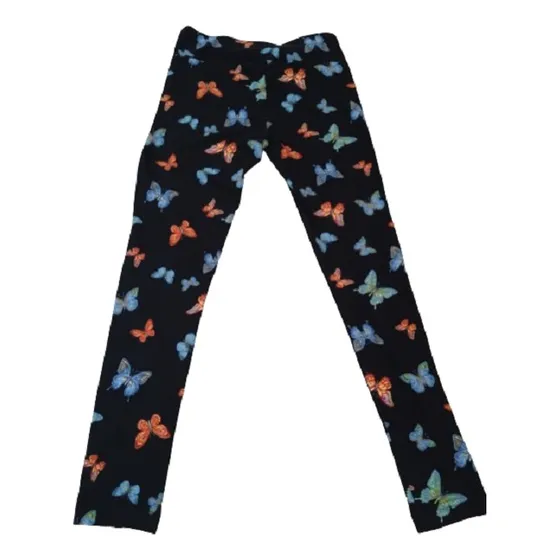 Leggins Licra Dama Adolescente Talla M  Mariposas