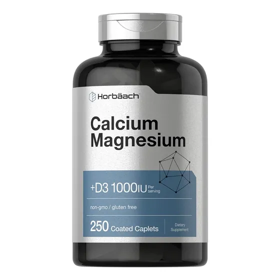 Calcio Magnesio + D3 1000iu 250 Tabletas Horbaach