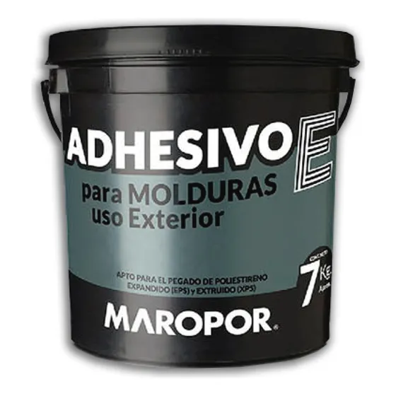 Adhesivo Para Molduras De Exterior - Rinde 60 M Blanco
