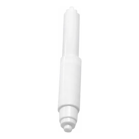 Tubo Porta Rollo De Plástico Blanco Para Wc Fleximatic