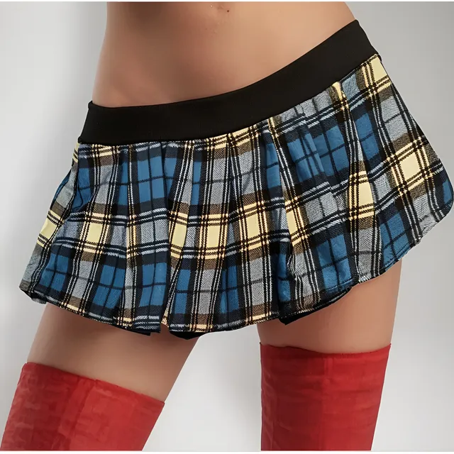 Mini Escocesa Colegiala Super Sexy! Pollera Escocesa