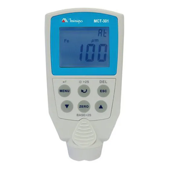Medidor De Espessura De Camada Minipa Mct-301