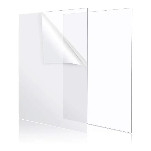 Plancha Acrílico Transparente 6mm 1.22 Mt X 2.44 Mt