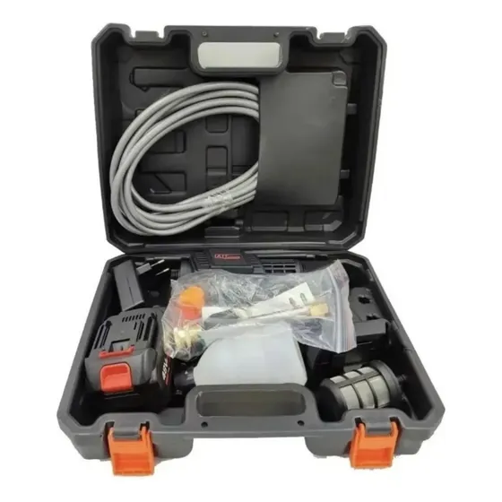 Hidrolavadora 120v Portátil Recargable Alta Presión