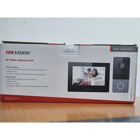 Kit Intercomunicador Video Hikvision/ds-kis605-p