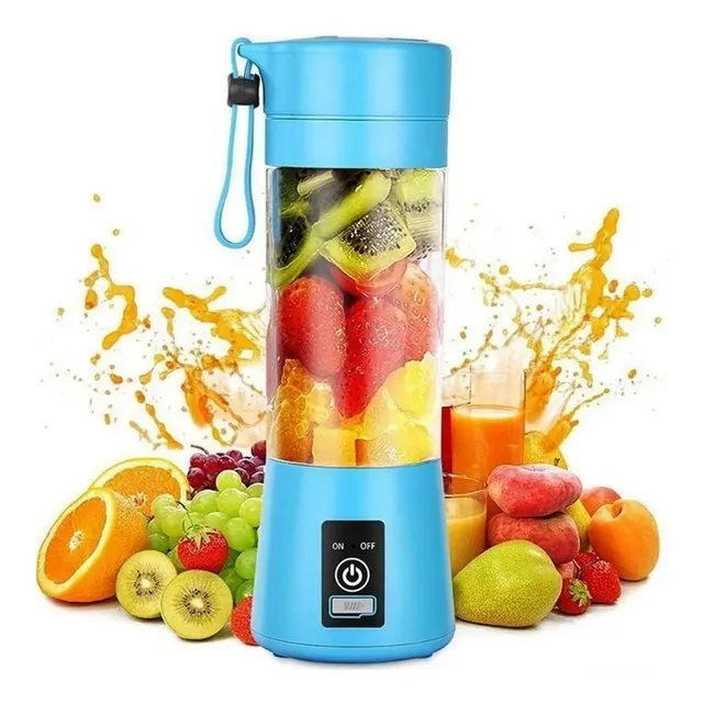 Mini Licuadora Vaso Portátil Recargable Usb Colores