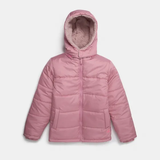 Campera Lisa Nena Forrada Con Sherpa Bender