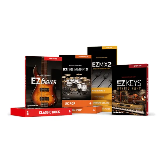 Ez Drummer 3 + Ez Keys + Ez Bass + Ez Mix (vst Bundle)
