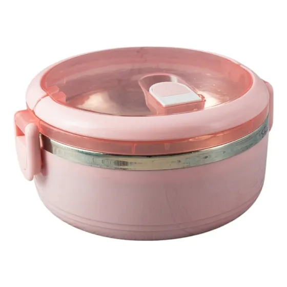 Lunchera Térmica Hermética Acero Inoxidable 0.7l C/manija