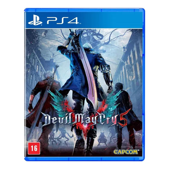 Jogo Devil May Cry 5 Ps4 Br Midia Fisica