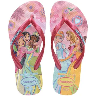 Chinelo Havaianas Princesas Disney Kids Infantil Glitter Chinelo Havaianas Princesas Disney Kids Infantil Glitter