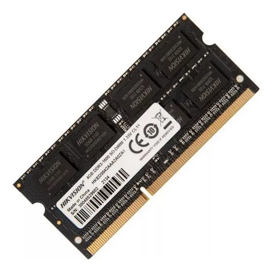 Memoria Ram Ddr3 Hikvision 4gb 1600mhz Sodimm 1.35v Cl11
