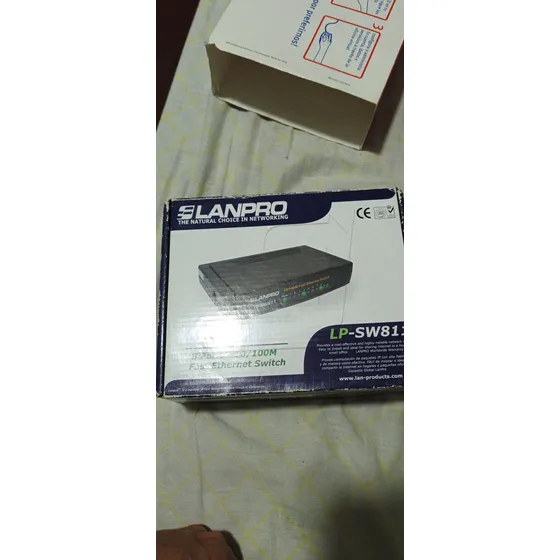 Switch De Internet 8 Puertos, Slanpro Modelo Lp-sw811