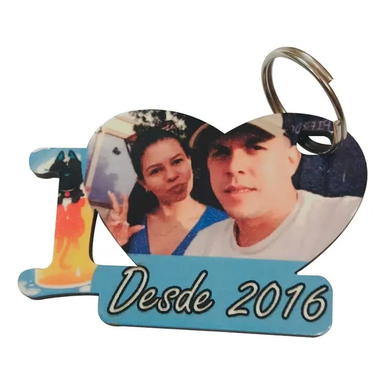 Llavero Personalizado Recuerdo Foto O Texto