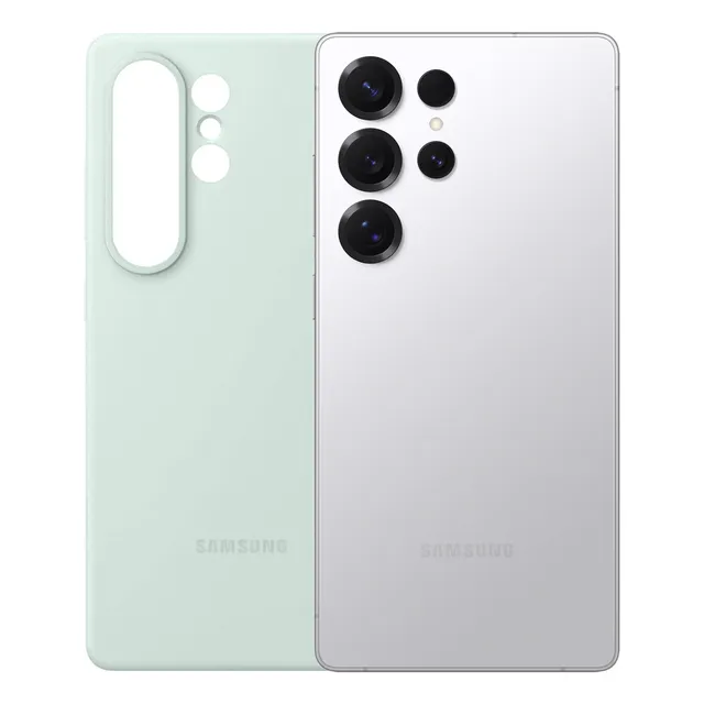 Samsung Galaxy S25 Ultra 12gb 512gb 5g Plata + Silicone Case Menta