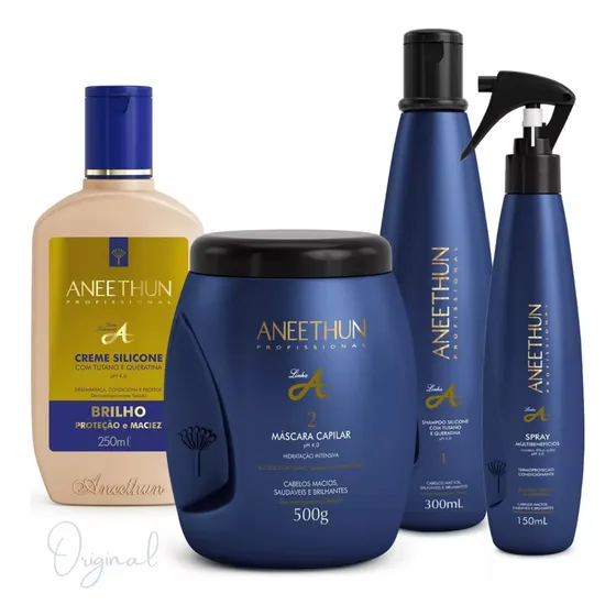 Aneethun Kit Linha A Hidratação Imediata 4 Produtos