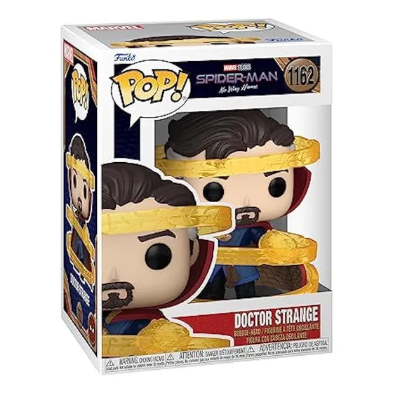 Figura De Vinil Dr. Strange Spider Man Marvel Funko Pop ;o