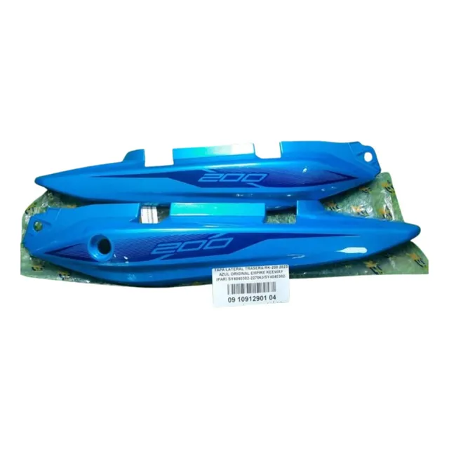 Tapa Lateral Trasera Rk-200 2023 Azul Original Empire Keeway