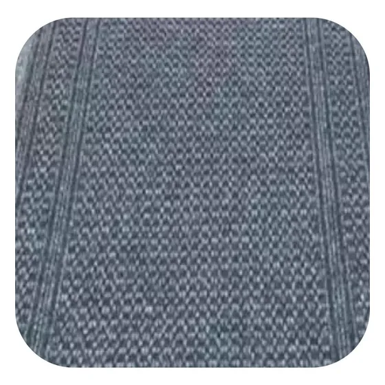 Camino Alfombra Antideslizante Ultra 65cm Alto Transito Soul Color Gris Oscuro Diseño De La Tela Liso