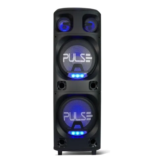 Caixa de Som Torre Double 12 Pol 2200W Pulse SP500