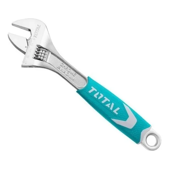 Llave Francesa Total Tht101106 25cm Cromada 35mm