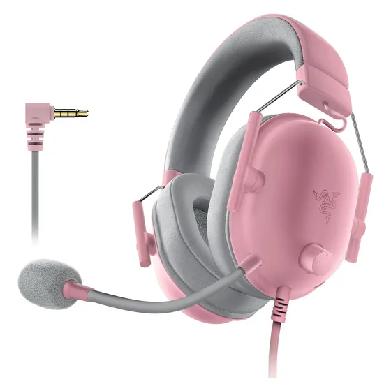 Headset Gamer Razer Blackshark V2 X Som Surround 7.1