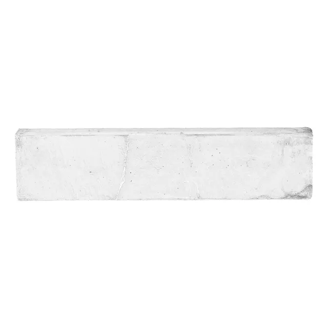 Rodapié De Concreto Sin Dibujo Blanco 9 X 40