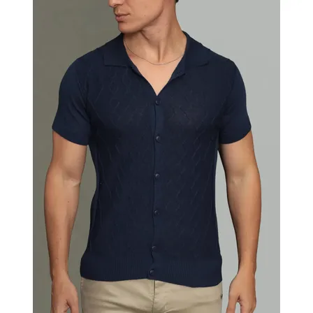 Camisa Polo Masculina Tricot Marbela Casual Premium