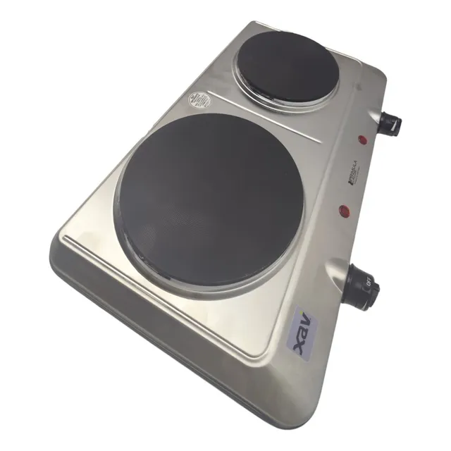 Cocina Electrica 2 Hornillas Lisa 1500w 110v Primula F. 5573