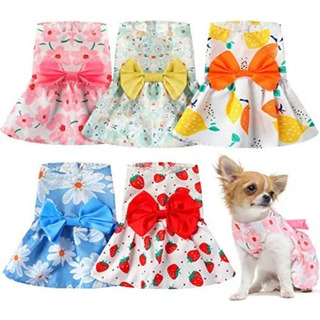 Xu 5 Piezas De Ropa For Mascotas, Yorkies Y Gatos Xu 5 Piezas De Ropa For Mascotas, Yorkies Y Gatos