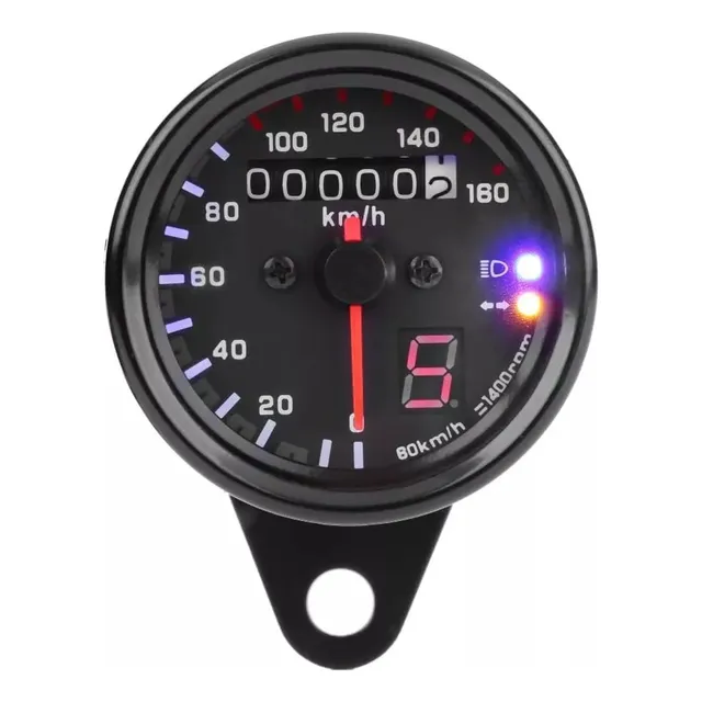 Tablero Metalico Universal Indicador Marcha Custom Nsr Motos