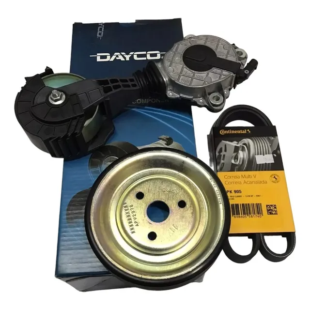 Kit Correia Tensor + Polia Bomba D'agua Thp 308 408 Ds3 Ds4