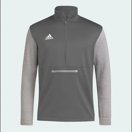 Suéter adidas Para Hombre Color Gris