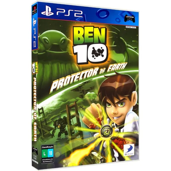 Ben 10 Protector Of Earth Para Playstation 2 Slim Bloq 