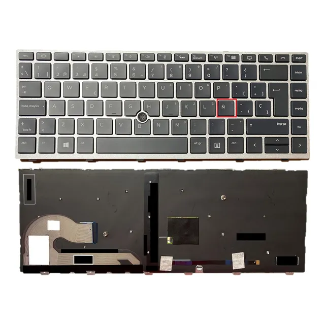 Teclado Para Laptop Elitebook 745 G5 840 G5  Retroiluminado