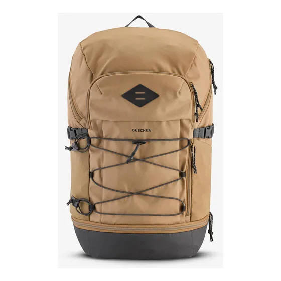 Mochila de senderismo Arpenaz Nh 500, 30 litros, color marrón