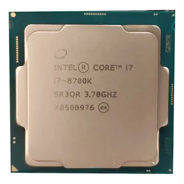 Intel Core I7 8700k, 6 Núcleos, 12 Hilos, 3,7 Ghz, 65 W