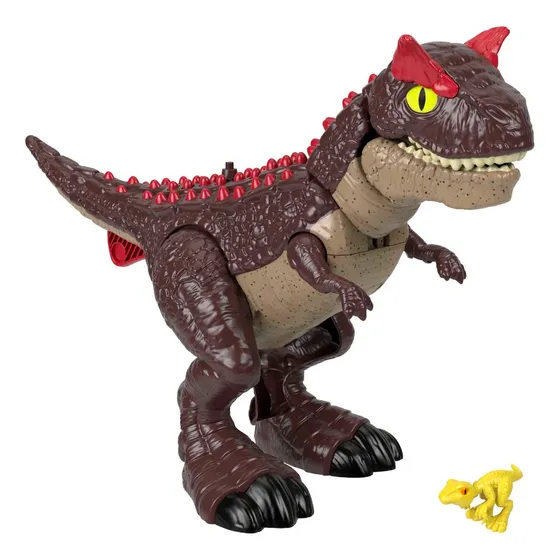 Imaginext Jurassic World Dinosaurio Carnotaurus Modo Defensa