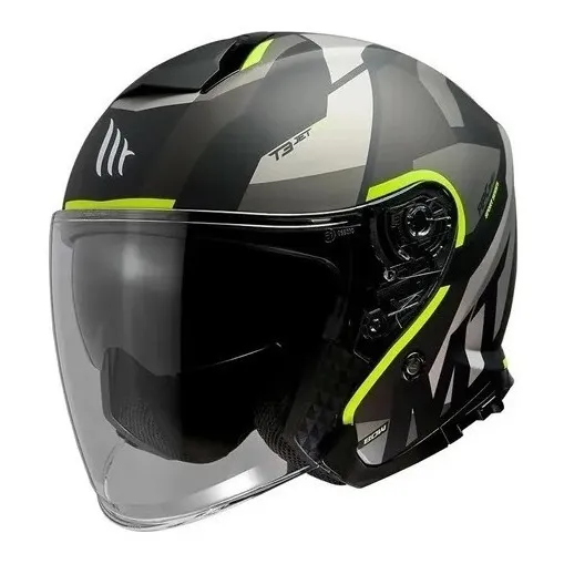 Casco Abierto Mt Helmets Thunder 3 Sv Jet A3 Doble Visorrpm®