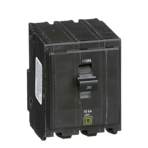 Interruptor Termomagnético Schneider Qo 3x30 A 10ka 120/240v
