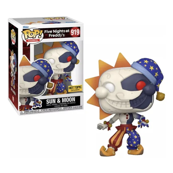 Sun Y Moon Funko Pop 919 Five Nights At Freddy Exclusivo Se