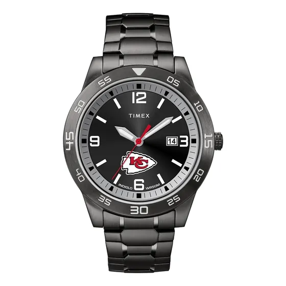 Reloj Timex Nfl Kansas City Chiefs, Acero Inoxidable, 40mm